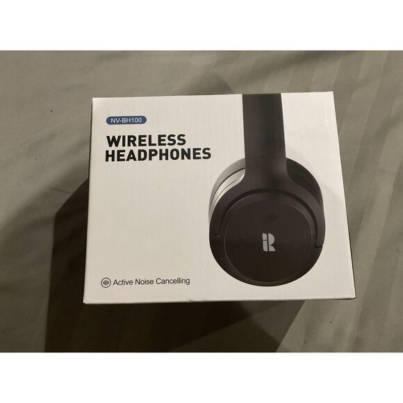 Bluetooth Headphones, Hybrid Active Noise Cancelling Wireless Headphones Over Ea - Picture 1 of 9